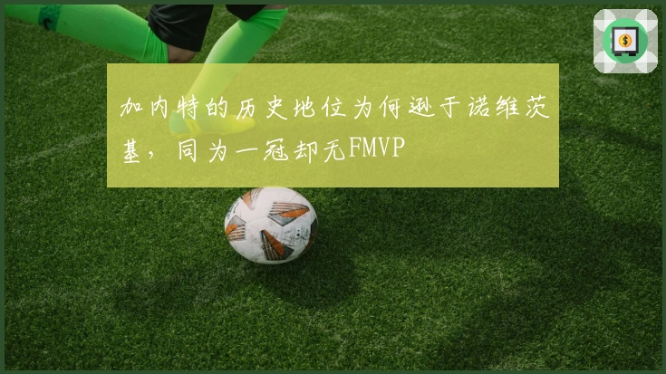 加内特的历史地位为何逊于诺维茨基，同为一冠却无FMVP